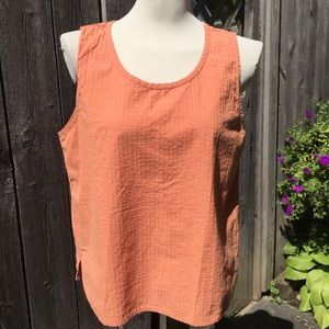 Flax Sleeveless Tee